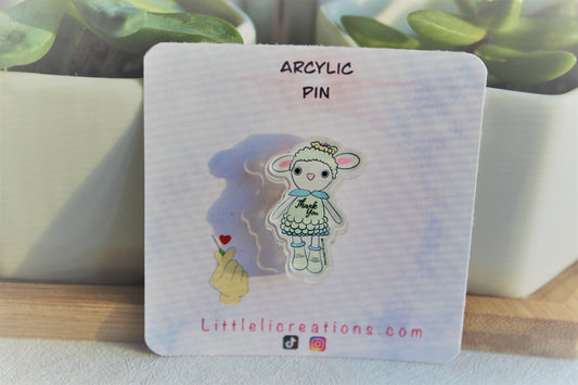 Little Lamb Pin